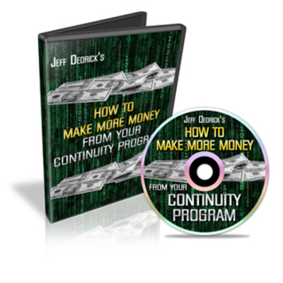 Product picture Make More Money From Your Continuity Program