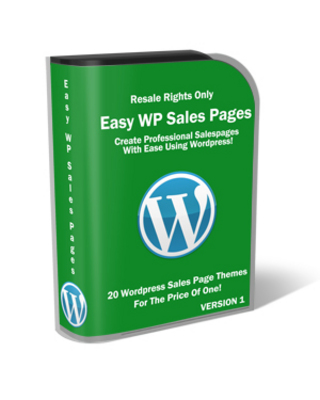 Product picture Easy Wordpress Sales Pack