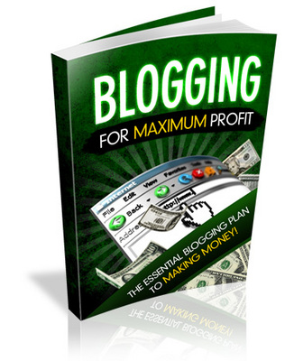 Product picture Blogging For Maximum Profit