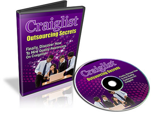 Product picture Craiglist Outsourcing Secrets