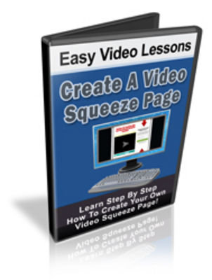 Product picture Create Video Squeeze Page